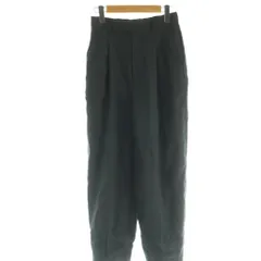 グリーンレーベルリラクシング ユナイテッドアローズ green label relaxing カーブパンツ パンツ 36 グレー プリーツ ベルトループ 長ズボン /NS