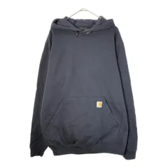 Carhartt カーハート スウェット パーカー ネイビー(メンズ M)中古 古着 X4213