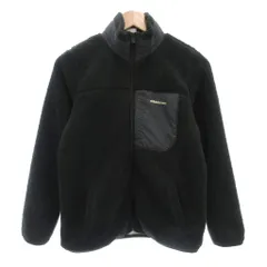 アディダスネオ adidas neo ボアジャケット M ジップアップ ロゴ 刺繍 黒 ブラック /AE