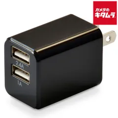 【新品】日本トラストテクノロジー CUBEAC224BK USB充電器 cubeタイプ224 ブラック 《納期約１－２週間》