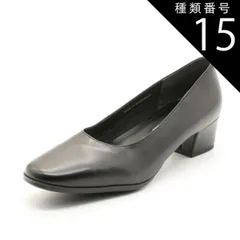 種類15：ブラックストラップ(1161)/24.5cm Petit Princesse プチプリンセス 本革 パンプス プレーン ストラップ 冠婚葬祭 フォーマル ビジネス 就活 ローヒール 3E 幅広 軽量 歩きやすい 柔らかい 黒 レザー 靴 シューズ p