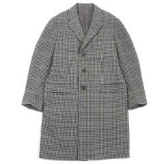 □MARKAWARE オーガニックサフォーク ツイードチェック トレンチコート