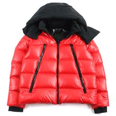 モンクレール MONCLER ZUBAIR ダウンジャケット 国内正規品 赤 黒 