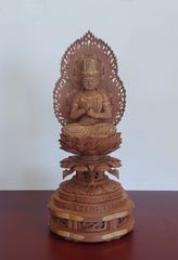 総白檀 不動明王4.5寸 - メルカリ