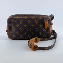 LOUIS VUITTON（ルイ・ヴィトン）　モノグラム　ポシェットマルリーバンドリエール　M51828　ショルダーバッグ　ブラウン