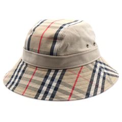 BURBERRY バーバリー ノバチェック✖️ベージュ リバーシブルバケット