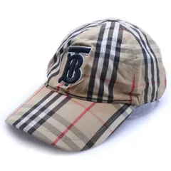 BURBERRY (バーバリー) ノバチェック ベースボールキャップ 8017283 ベージュ