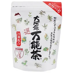村田園 大阿蘇万能茶(選) ティーバッグ(1リットル用) 140g(10g×14P)×5袋入| 送料無料 万能茶 ティーバッグ 健康茶 ノンカフェイン 阿蘇 大阿蘇 1L用 国産 ブレンド茶 ストック ドリンク 飲料 お茶 紅茶 茶葉 ケース買い まとめ買いのサムネイル