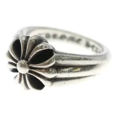 CHROME HEARTS (クロムハーツ) CUTOUT CH PLS SML スモールカットアウトプラス リング シルバー BCA353のサムネイル
