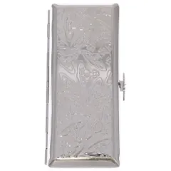 Vivienne Westwood (ヴィヴィアンウエストウッド) BOX シガレットケース ロゴデザインケース シルバー