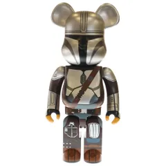 MEDICOM TOY (メディコムトイ) BE@RBRICK MANDALORIAN BESKAR ARMOR 1000% ベアブリック マンダロリアン ベスカー アーマー フィギュア 人形 シルバー