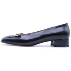 FERRAGAMO (フェラガモ) ガンチーニ スクエアトゥパンプス