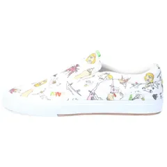 LAKAI (ラカイ) 2018 × POROUS WALKER OWEN VLK SHOES CANVAS ポーラスウォーカー キャンバス 総柄 スリッポン ローカットスニーカー ホワイト US9.5/27.5cmのサムネイル