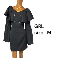 No.259 (♡)GRL  袖フレア  ワンピース  y2k