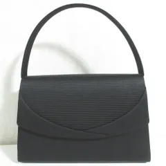 良品 PETITSOIR プチソワール 東京ソワール フォーマルハンドバッグ ブラック レディース 古着 中古 USED