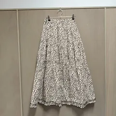 チャオパニック Ciaopanic レオパード柄フリルティアードスカート 【F】