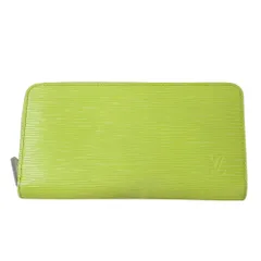良品 LOUIS VUITTON ルイヴィトン エピレザー ジッピー ロングウォレット 長財布 M83040 スマイリーイエロー レディース 古着 中古 USED