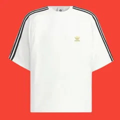 【新品】adidas 日本限定モデル originals アディダスオリジナルス パイル地 Tシャツ JX8978 半袖Tシャツ タオル地    ※メンズ サイズ2XL