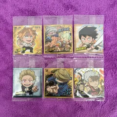 6枚セット まとめ売り 僕のヒーローアカデミア  ウルトラシール　ウエハース  vol.05　ヒロアカ　にふぉるめーしょん