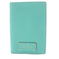 ケイトスペード KATE SPADE パスポートケース パスポートホルダー レザー ミントグリーン /YO20