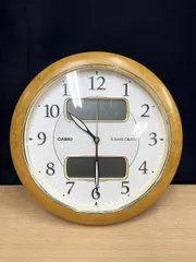 CASIO カシオ 壁掛け 電波時計 木目調 WAVE CEPTOR ITM-720NJ