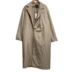 未使用 Theory セオリー ALOFT POLY SB COAT パテッド チェスターコート サイズS ベージュ レディース 古着 中古 USED