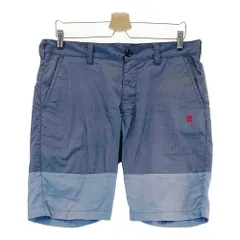 サイズ：L ROUGH&SWELL ラフアンドスウェル  ハーフパンツ  ネイビー系 [240101504556] ゴルフウェア メンズ ストスト