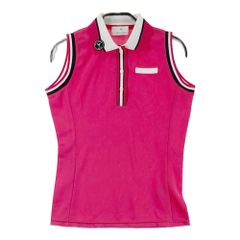 サイズ：S JUN&ROPE ジュン アンド ロペ ノースリーブポロシャツ