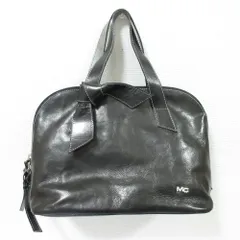 良品 MARTINA CAPONI マルティナカポーニ ハンドバッグ ブラック レディース 古着 中古 USED