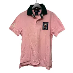    POLO RalphLauren ポロラルフローレン ポロシャツ カスタムフィット ピンク L【Z1817】