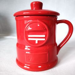 郵便ポスト型小物入れ 赤 - メルカリ