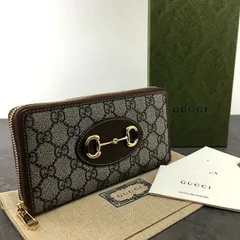 送料込み！ 未使用品 GUCCI ジップウォレット ホースビット 193