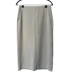 【美品】lululemon ルルレモン タイトスカート ナロースカート オフホワイト サイズ8【ZK99】