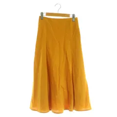 ガリャルダガランテ GALLARDAGALANTE リネンマーメイドスカート ロング フレア 0 マスタード /MY ■OS