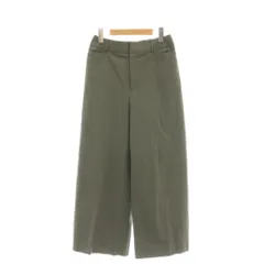 ロートレアモン LAUTREAMONT ワイドパンツ イージーパンツ リネン混 40 カーキ /CX