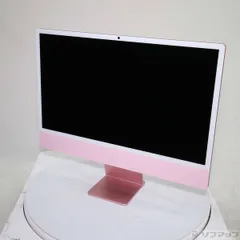 ソフマップ 〔中古品〕 iMac 24-inch Late-2024 MD2U4J／A Apple M4 10コアCPU_10コアGPU 24GB SSD512GB ピンク 〔15.7 Sequoia〕【258】