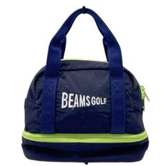 BEAMS GOLF ゴルフシューズケース ネイビー - メルカリ