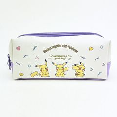 포켓 몬스터 피카츄 더블 패스너 파우치 포켓몬