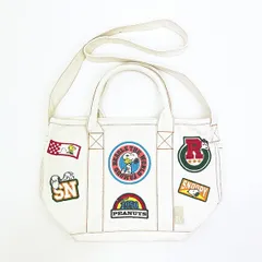 スヌーピー 刺繍2WAYショルダーバッグ アイボリー ROOTOTE ルートート SNOOPY
