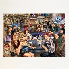 FAIRYTAIL フェアリーテイル 版画展 RISE WEB来場予約特典 A4クリアポスター