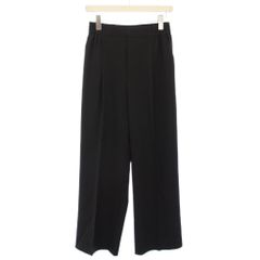 アバハウス ABAHOUSE mavie ワイドパンツ イージーパンツ 40 ブラック /TK
