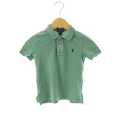 ポロ ラルフローレン POLO RALPH LAUREN ポロシャツ 半袖 鹿の子 3/3T 緑 グリーン /DF
