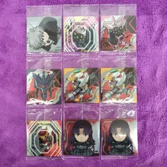 9枚セット まとめ売り エヴァンゲリヲン 新劇場版 シール ウエハース 補完計画 ～サードインパクト～