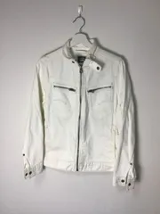 【G-Star RAW】デニム調ライダースジャケット サイズS