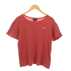ポロジーンズ ラルフローレン POLO JEANS Tシャツ カットソー L 赤 レッド ボーダー 半袖 /YM