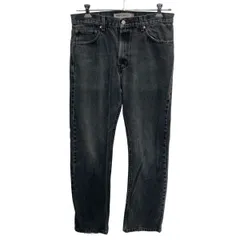 Levi's 505 デニムパンツ W34 ブラック リーバイス ボタンフライ ゴールデンサイズ アメカジ デニム ジーンズ 2603-153