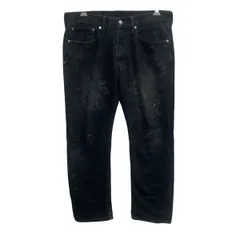 Levi's 505 デニムパンツ W34 ブラック リーバイス ジップアップ ゴールデンサイズ アメカジ デニム ジーンズ 2603-159