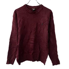 POLOSPORT RALPH LAUREN ニット セーター M ワインレッド ポロスポーツ ラルフローレン ワンポイントロゴ プルオーバー 秋物 a803-5360