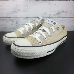 CONVERSE CANVAS ALL STAR COLORS OX コンバース キャンバス オールスター カラーズ オックス ベージュ 22.5cm レディース スニーカー 1CL129 L12223