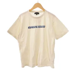エンポリオアルマーニ EMPORIO ARMANI Tシャツ 半袖 プリント 14A 白 ホワイト ■FF